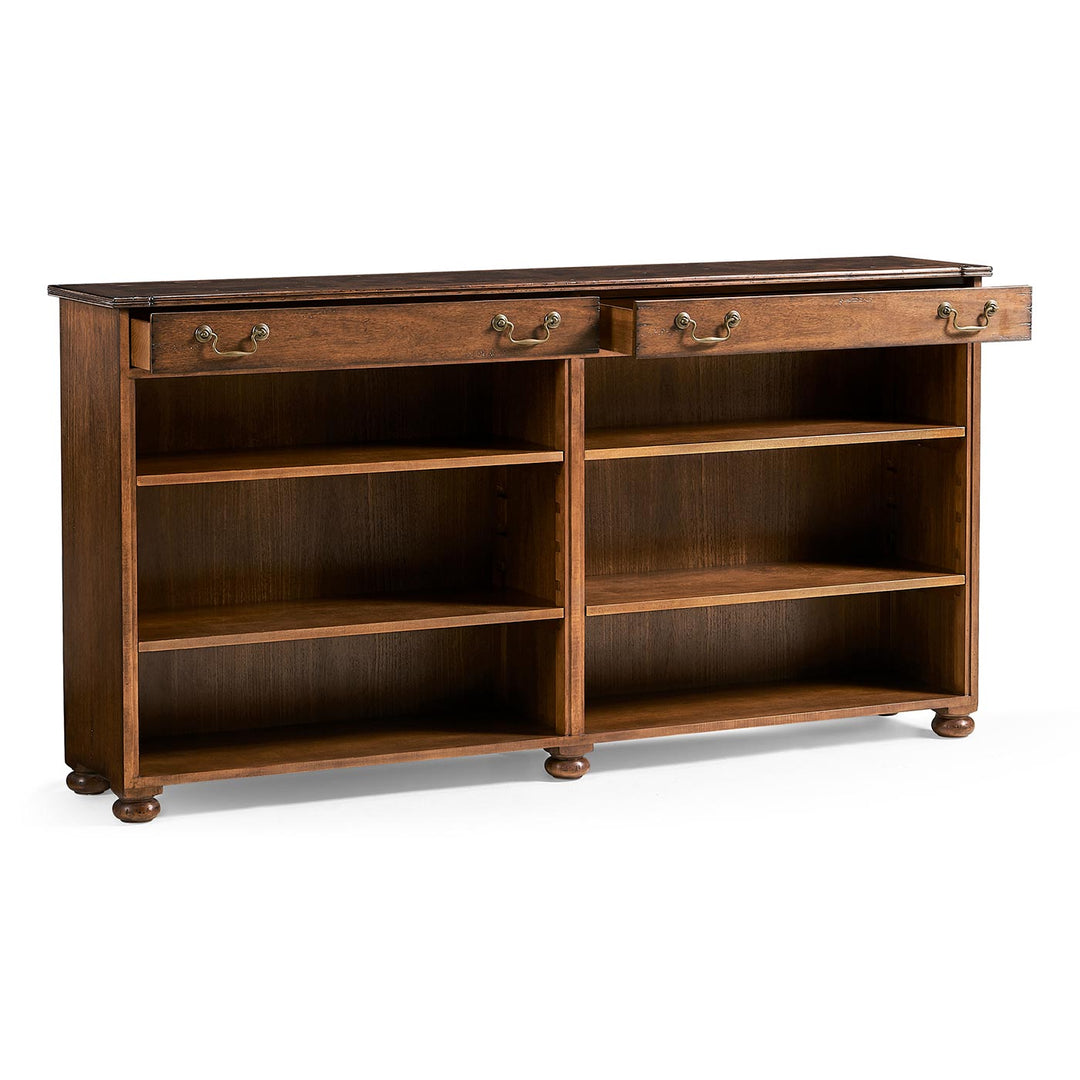 Low Double Bookcase Rural