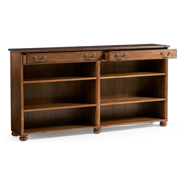 Low Double Bookcase Rural
