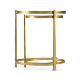 Satsbord Contemporary sett fran sidan, forgylld finish