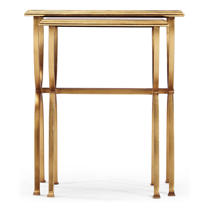Nest of Tables Horseshoe - Gilded - Jonathan Charles