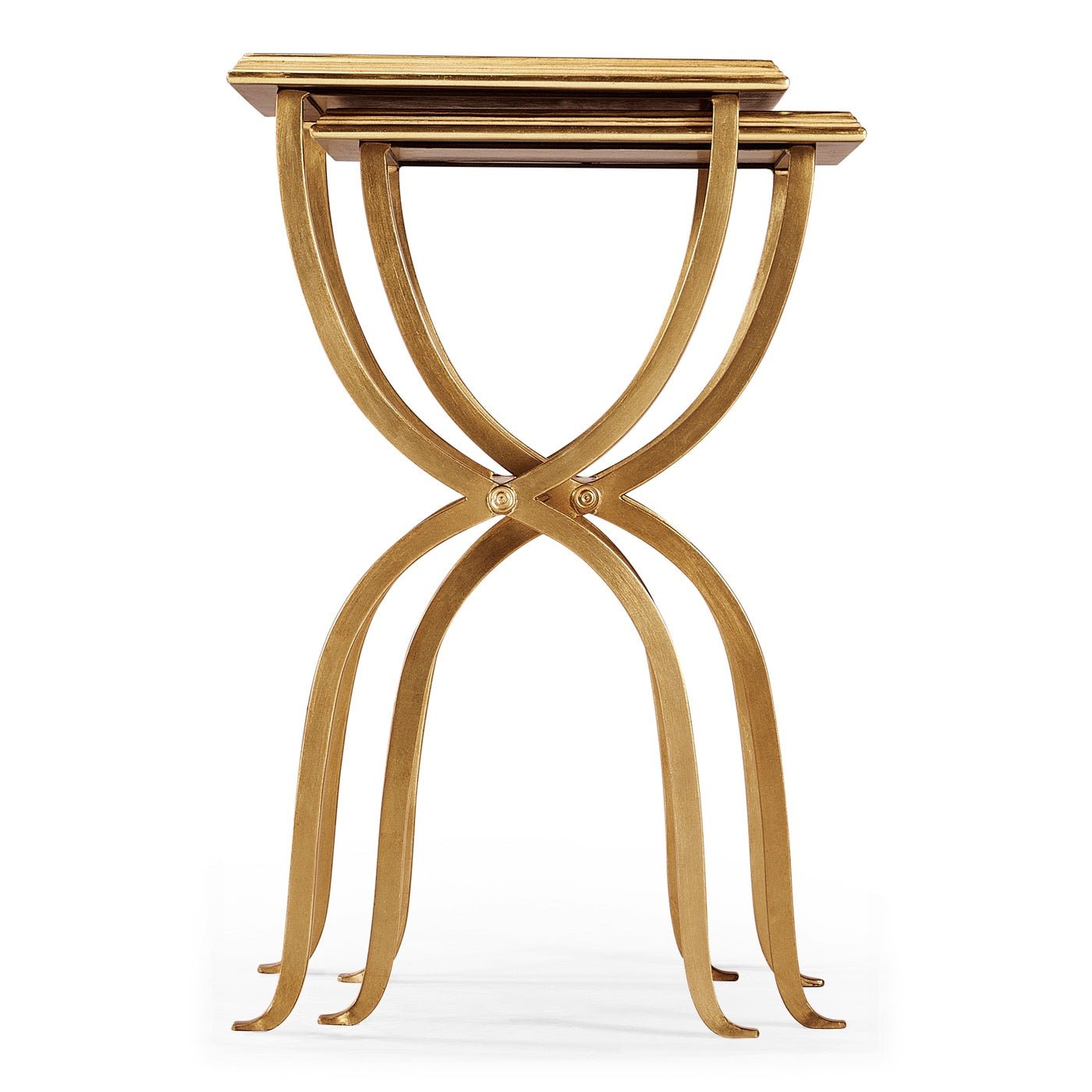 Nest of Tables Horseshoe - Gilded - Jonathan Charles