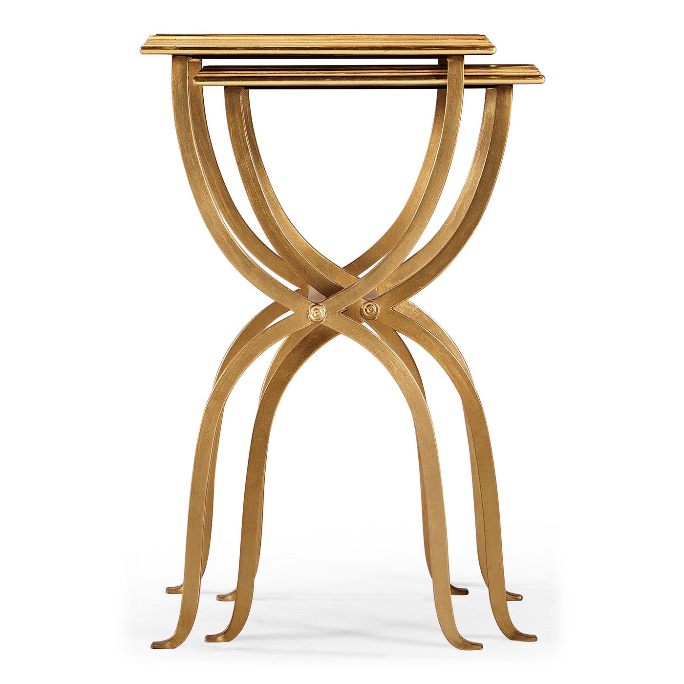 Nest of Tables Horseshoe - Gilded - Jonathan Charles