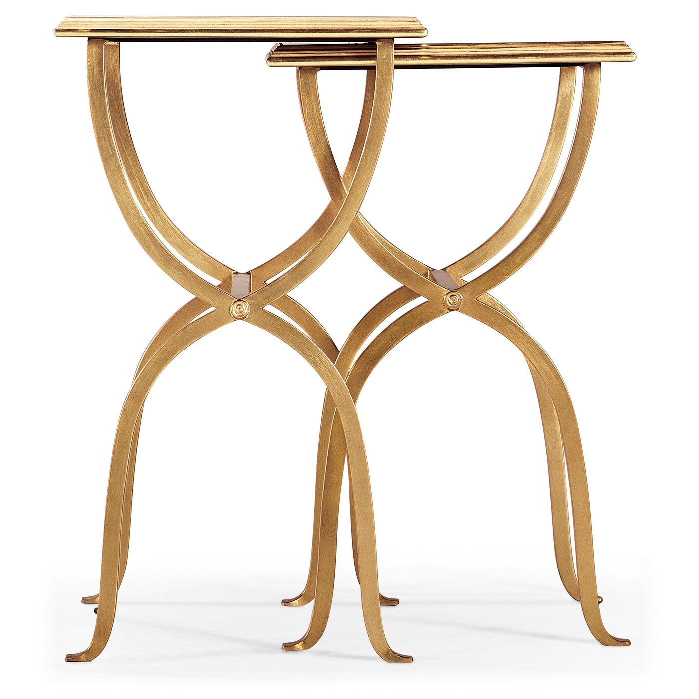 Nest of Tables Horseshoe - Gilded - Jonathan Charles