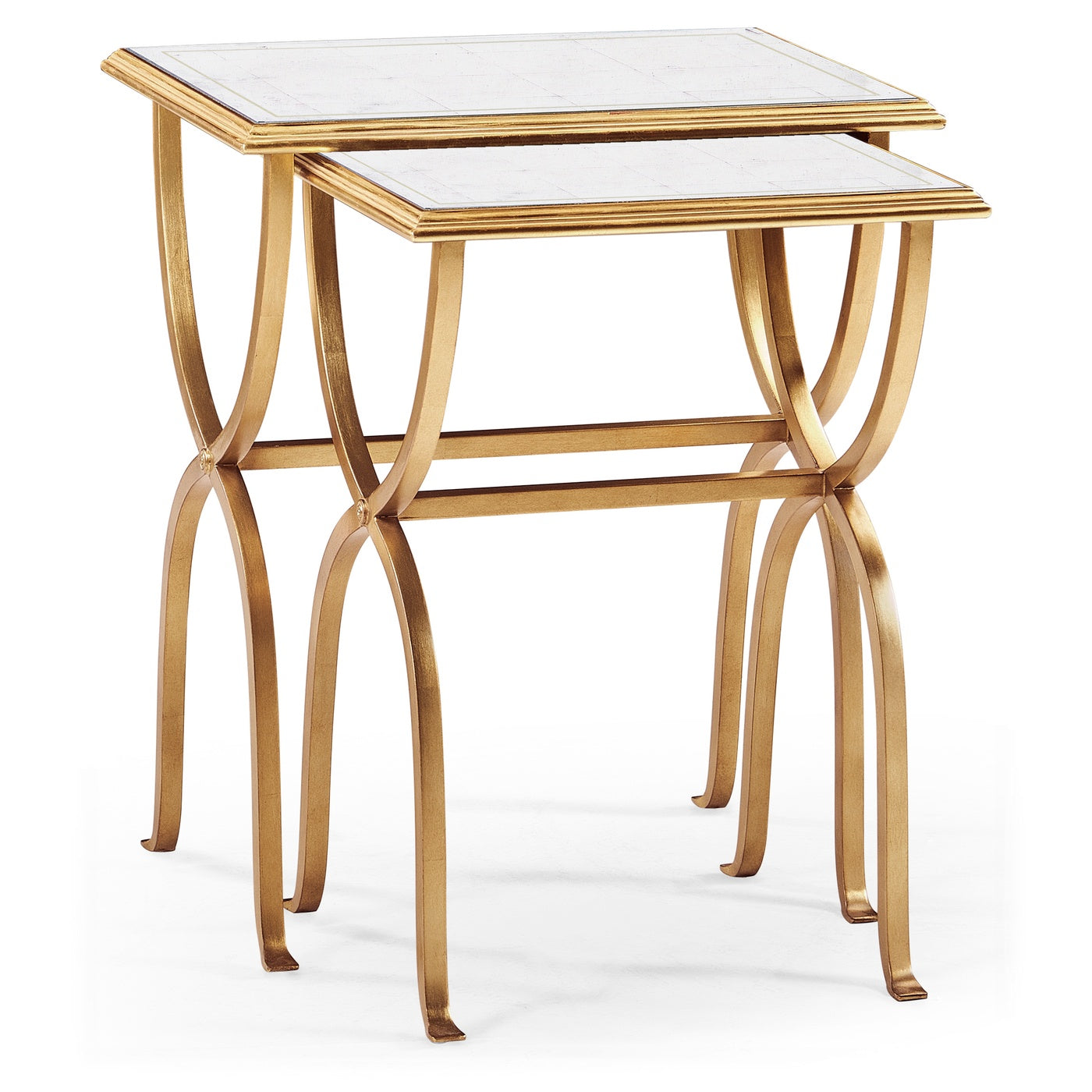 Nest of Tables Horseshoe - Gilded - Jonathan Charles