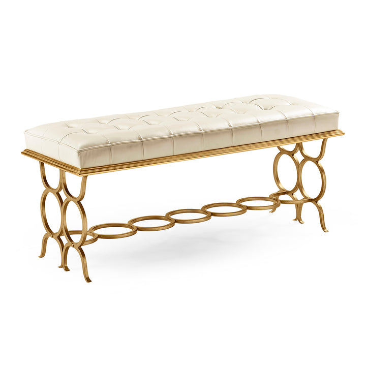 Bench Circles - Gilded Iron