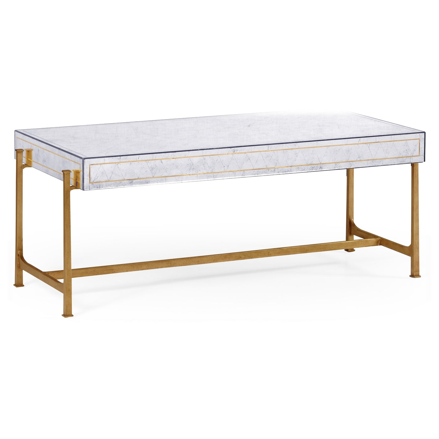 Coffee Table Contemporary in Eglomise - Jonathan Charles
