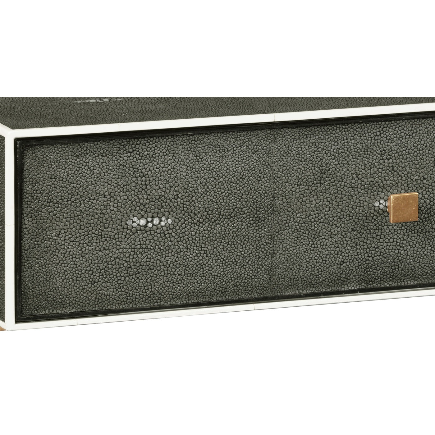 1930s konsolbord i förgyllt Anthracite shagreen