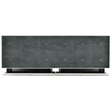 1930s Console Table in Gilded Anthracite Shagreen