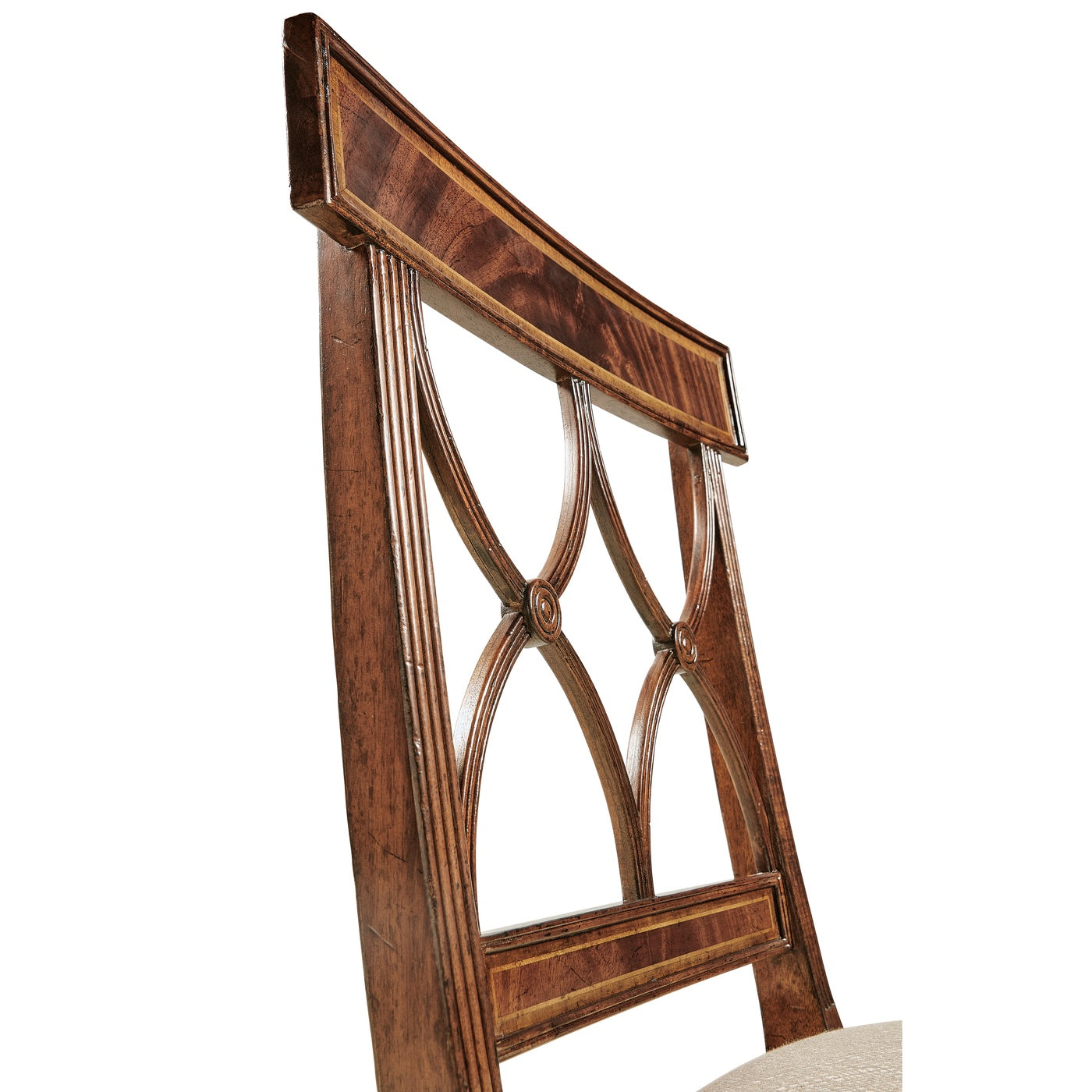 Matstol Georgian i antik mahogny – Skipper