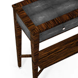 Shagreen Console Table with Drawers
