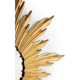 Small Wall Mirror Sunburst - Gold - Jonathan Charles