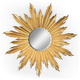Small Wall Mirror Sunburst - Gold - Jonathan Charles