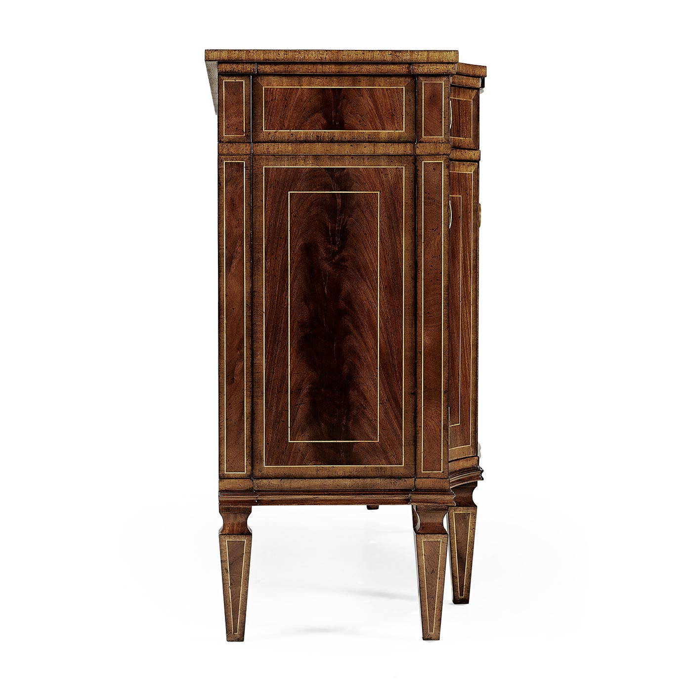 Buckingham Serpentine Mahogany Sideboard - Jonathan Charles