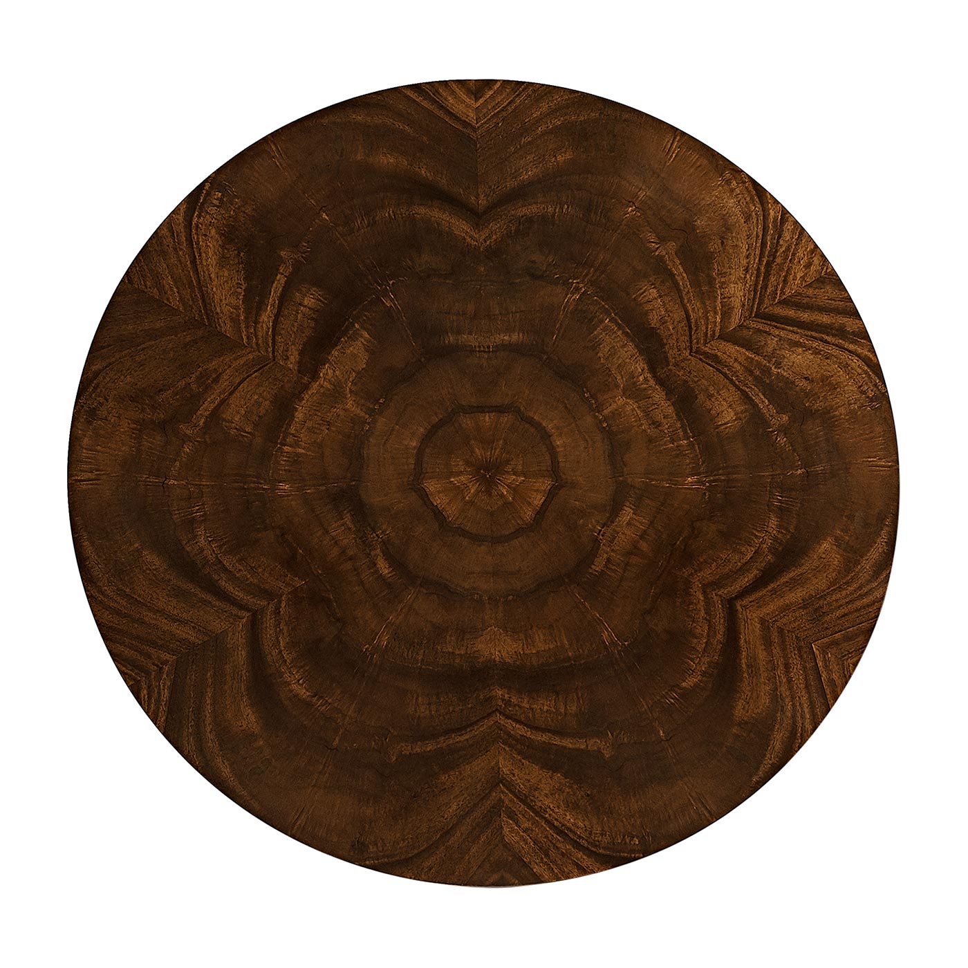 Mahogany centre table with gilded lions paw feet - Jonathan Charles
