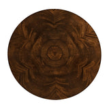 Mahogany centre table with gilded lions paw feet - Jonathan Charles