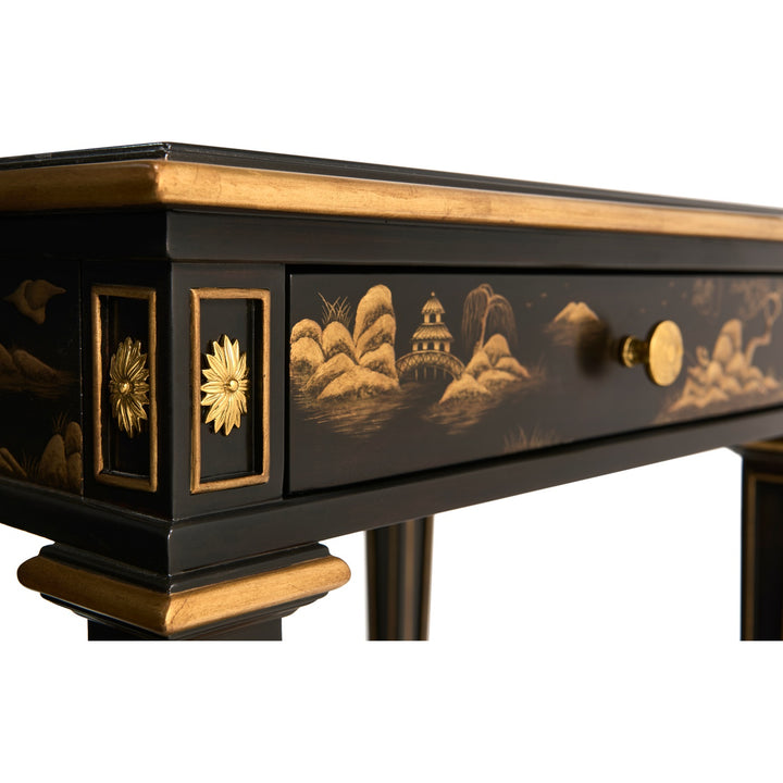 Chinoiserie Style Bedside Table - Jonathan Charles