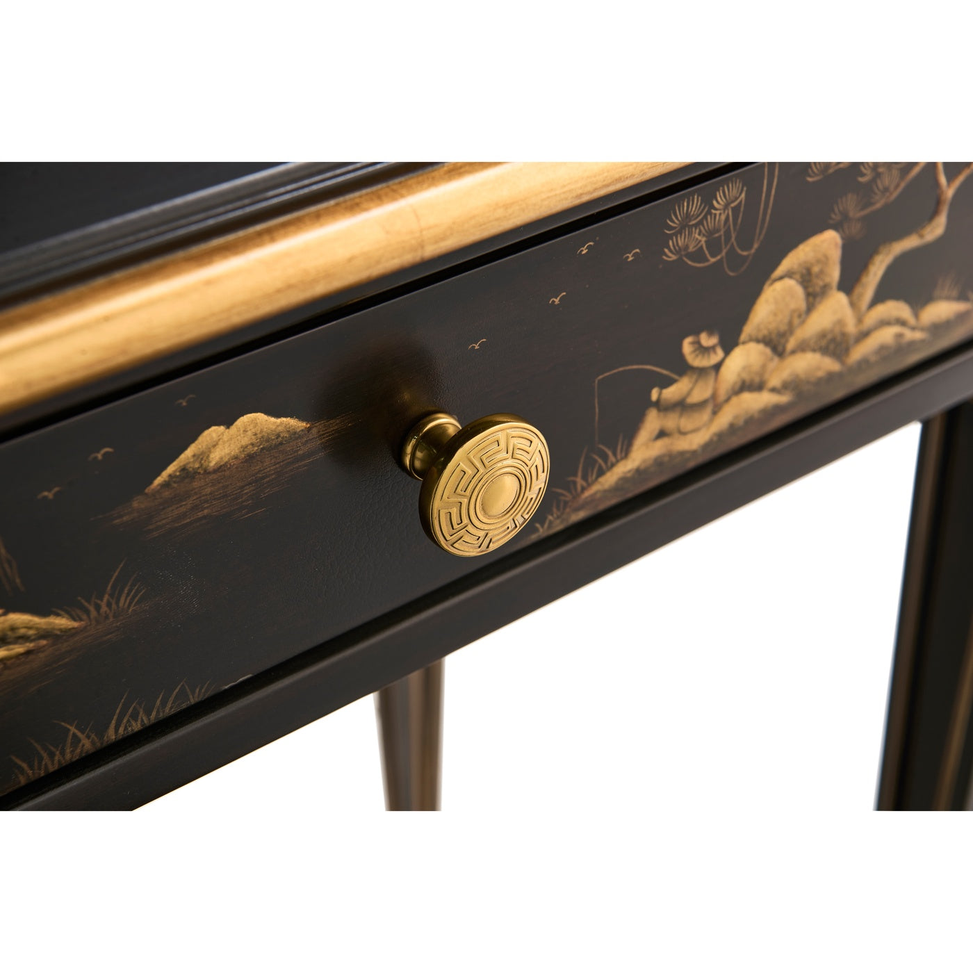 Chinoiserie Style Bedside Table - Jonathan Charles