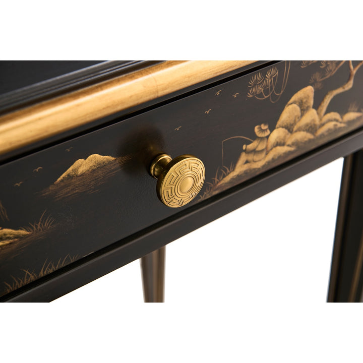 Chinoiserie Style Bedside Table - Jonathan Charles