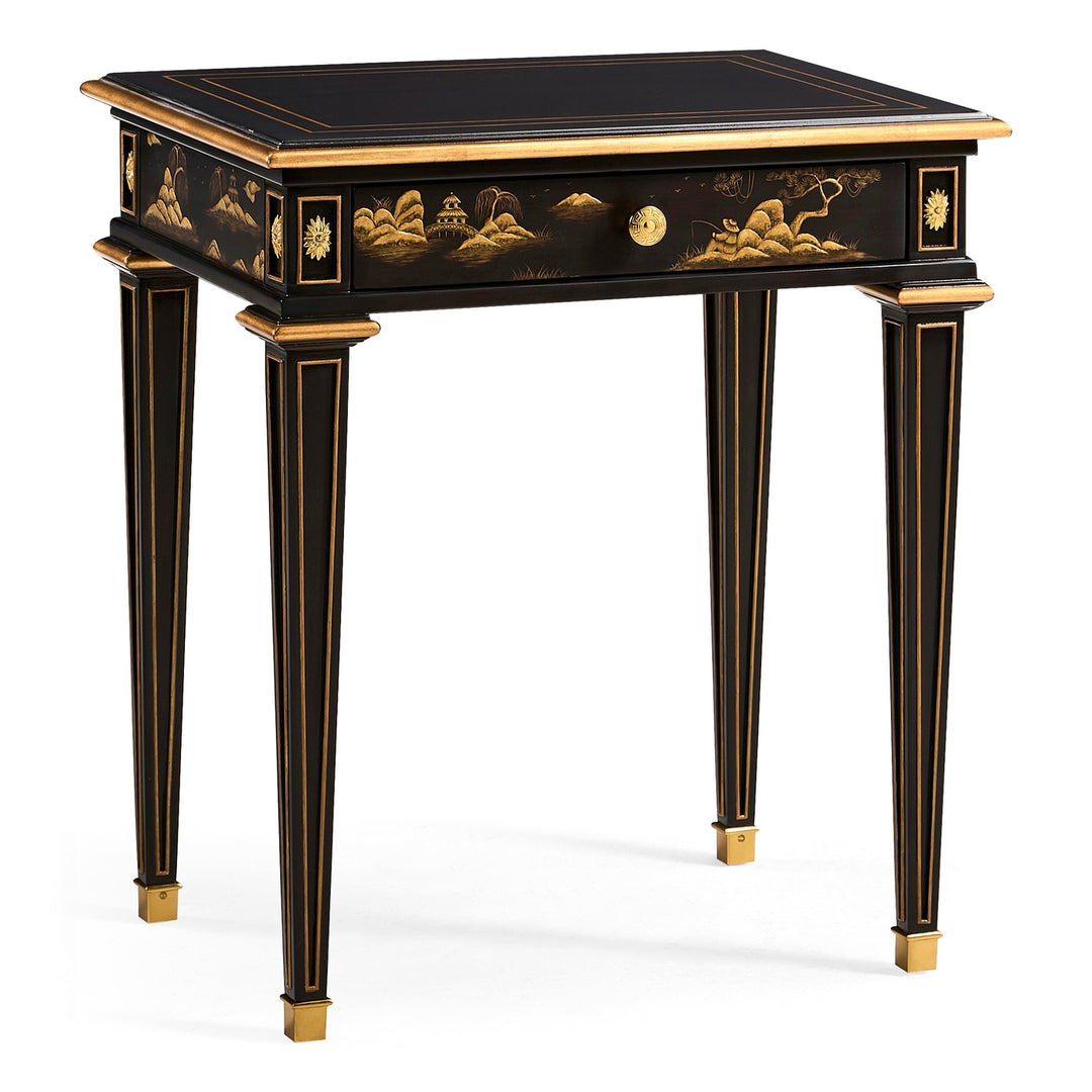 Chinoiserie Style Bedside Table - Jonathan Charles