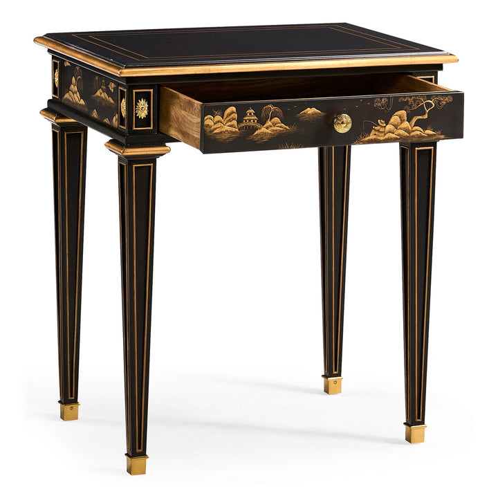 Chinoiserie Style Bedside Table - Jonathan Charles