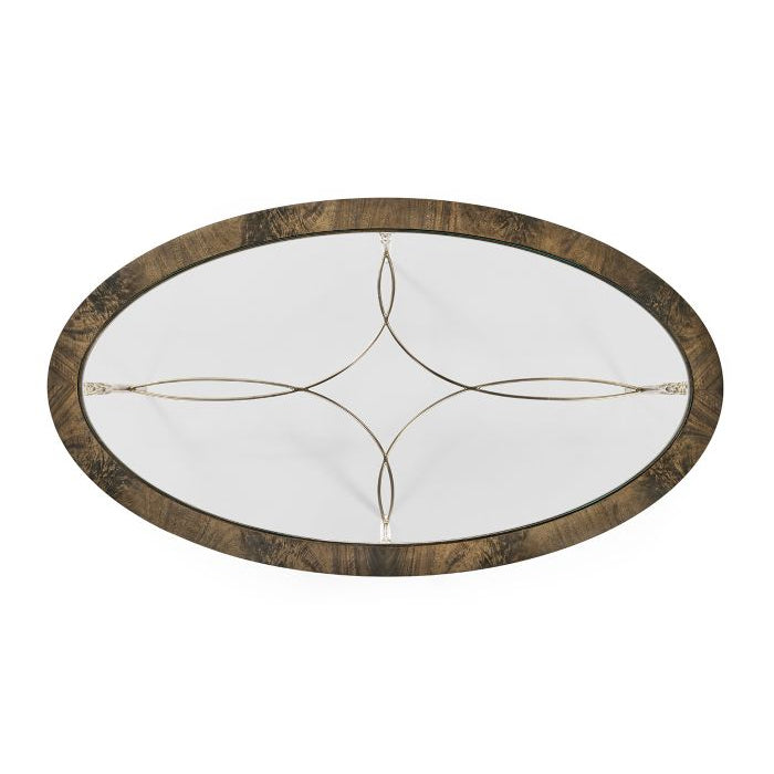 Oval Buckingham Mahogany Coffee Table