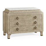 Doha Chest of Drawers in Oak in Grey - Jonathan Charles