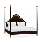 Super King Bed Palace Four Poster - Antique Gold - Jonathan Charles