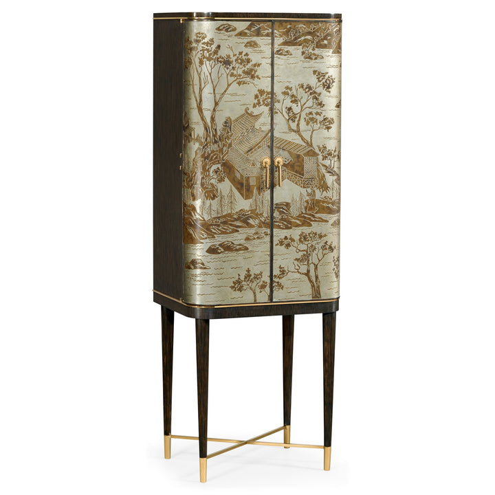 Drinks Cabinet Chinoiserie Style - Jonathan Charles