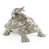 Vitt Stainless stål Turtle Container
