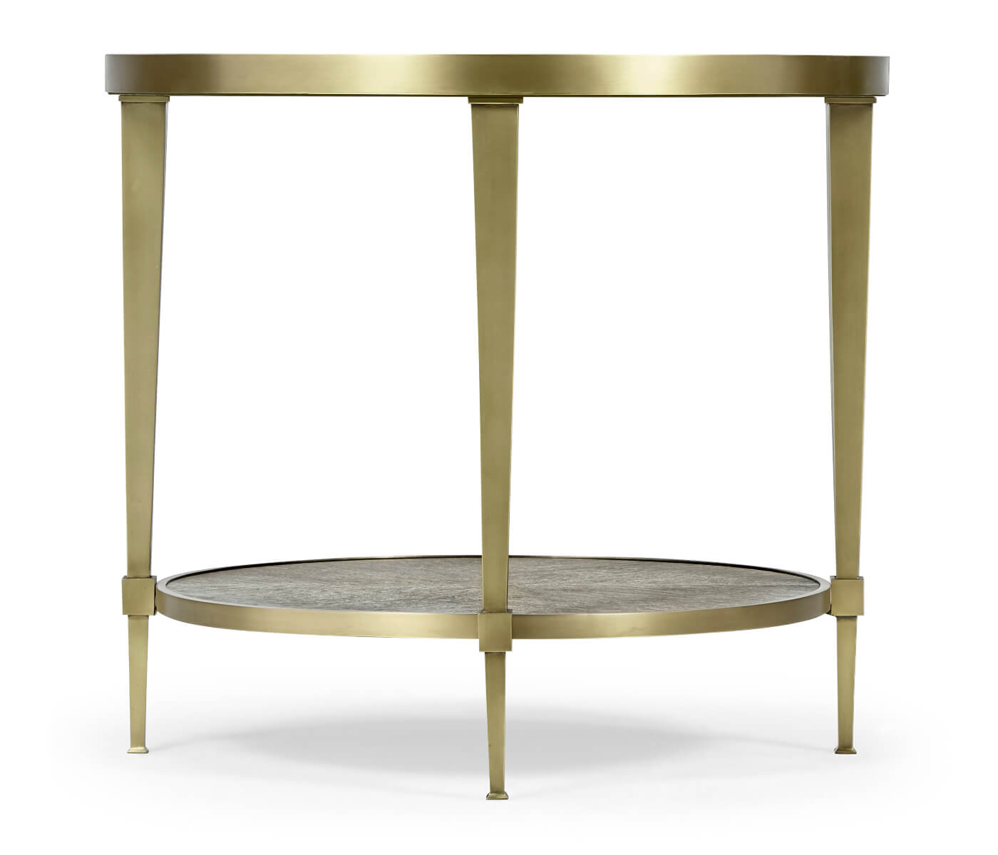 Geometric Round Lamp Table