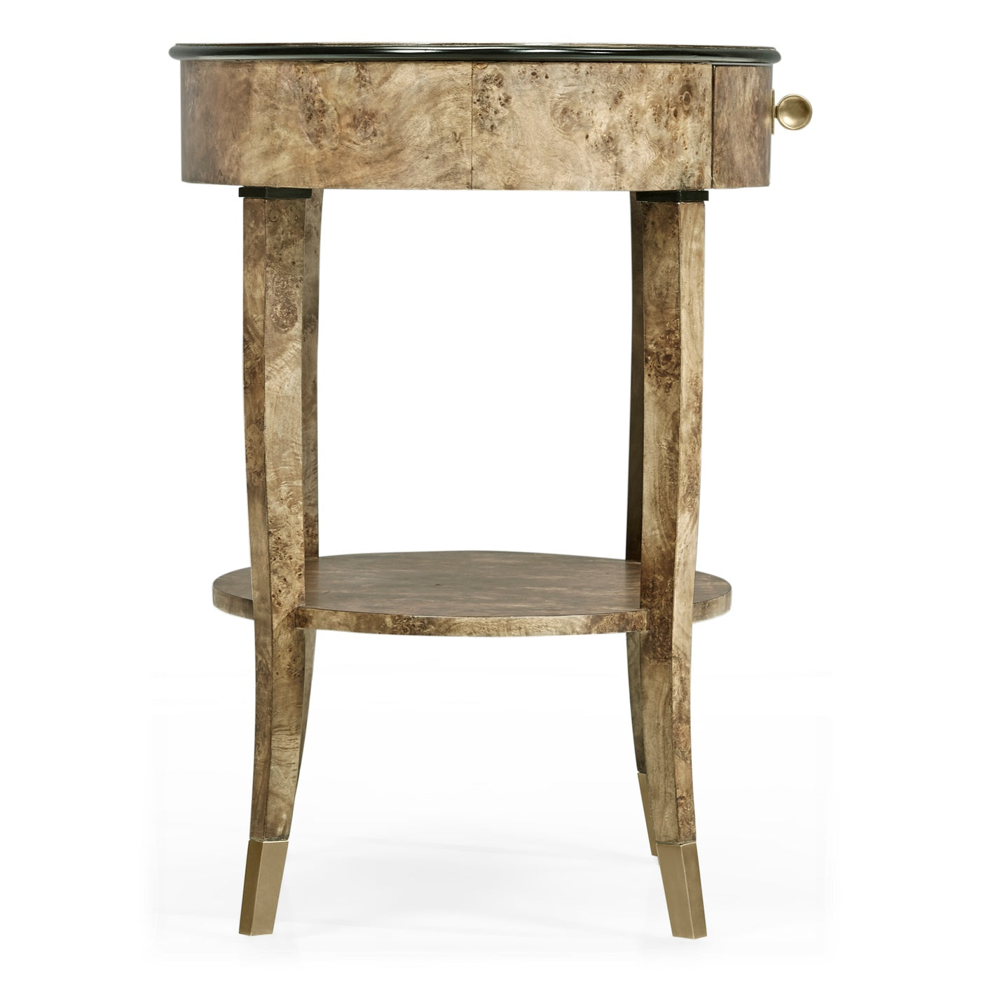 Hamilton Oval Bedside Table - Jonathan Charles
