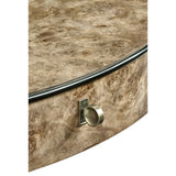 Hamilton Oval Bedside Table - Jonathan Charles