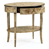 Hamilton Oval Bedside Table - Jonathan Charles