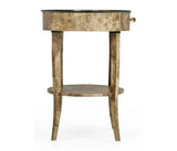 Hamilton Oval Bedside Table
