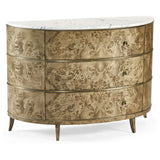Hamilton Demilune with Marble - Jonathan Charles