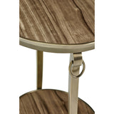 Hamilton Oval Accent Table - Jonathan Charles