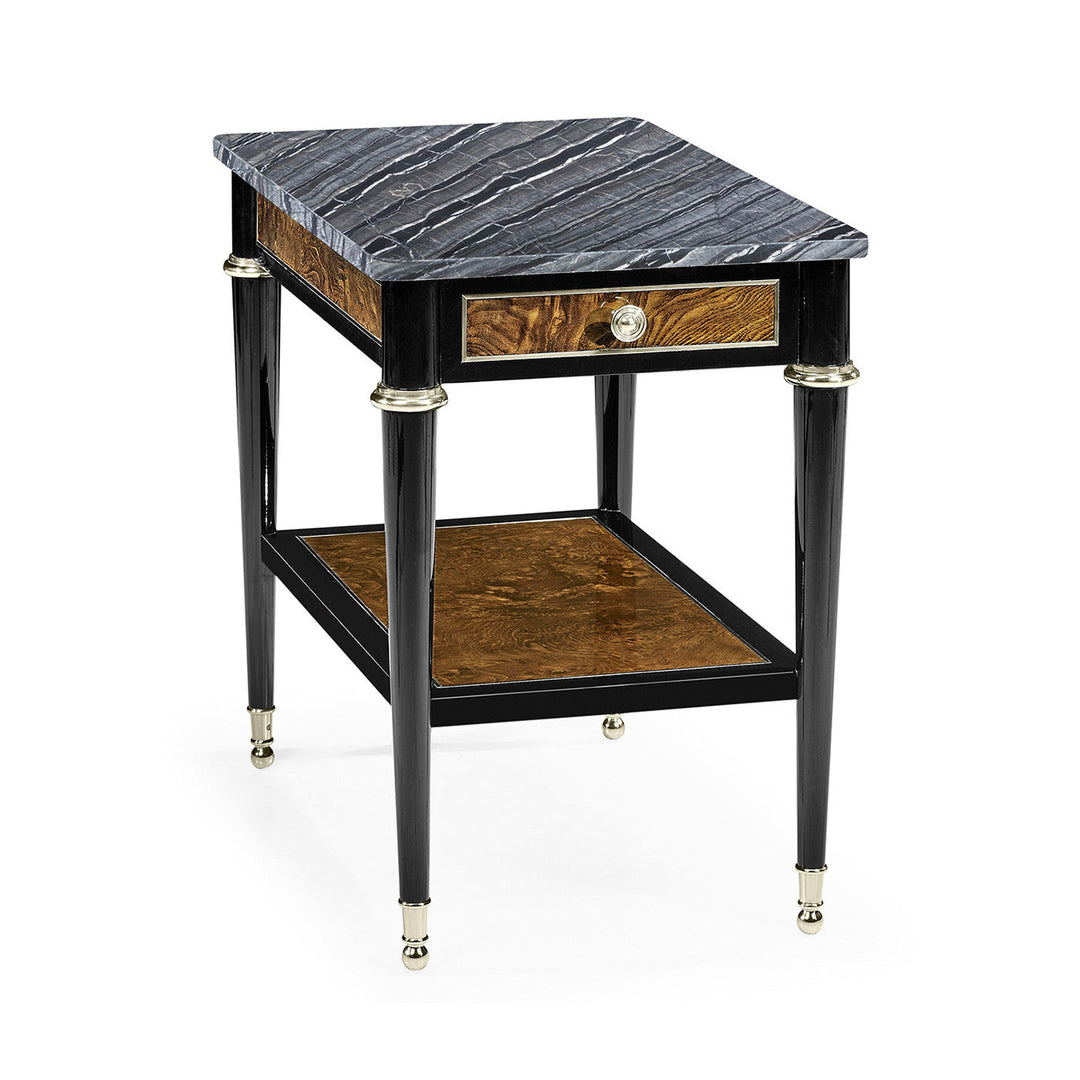 Wisconsin Side Table with Marble Top