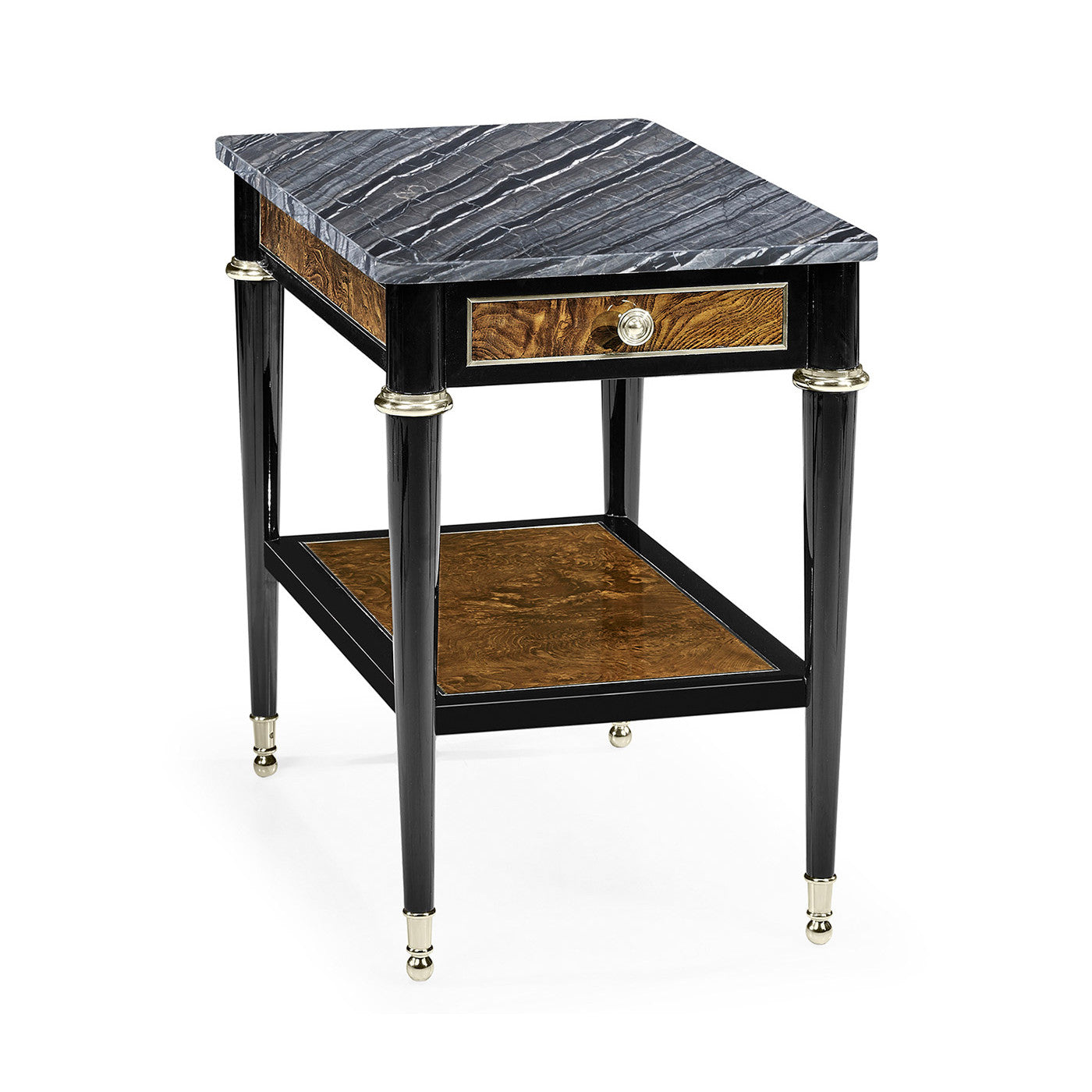 Wisconsin Side Table with Marble Top