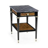 Wisconsin Side Table with Marble Top
