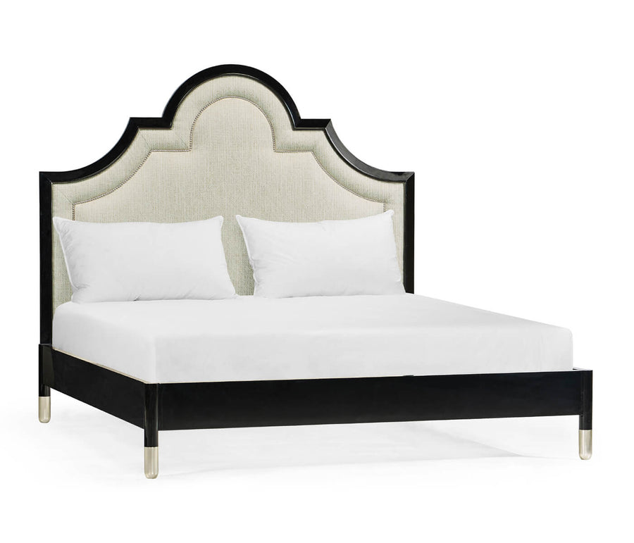 Madison Piano svart UK King säng
