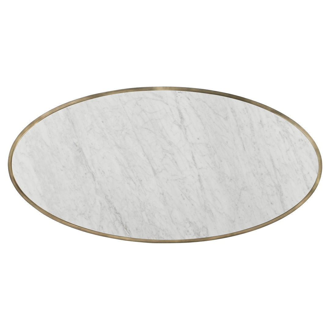 Hamilton Oval Cocktail Table - Jonathan Charles