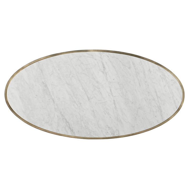 Hamilton Oval Cocktail Table - Jonathan Charles