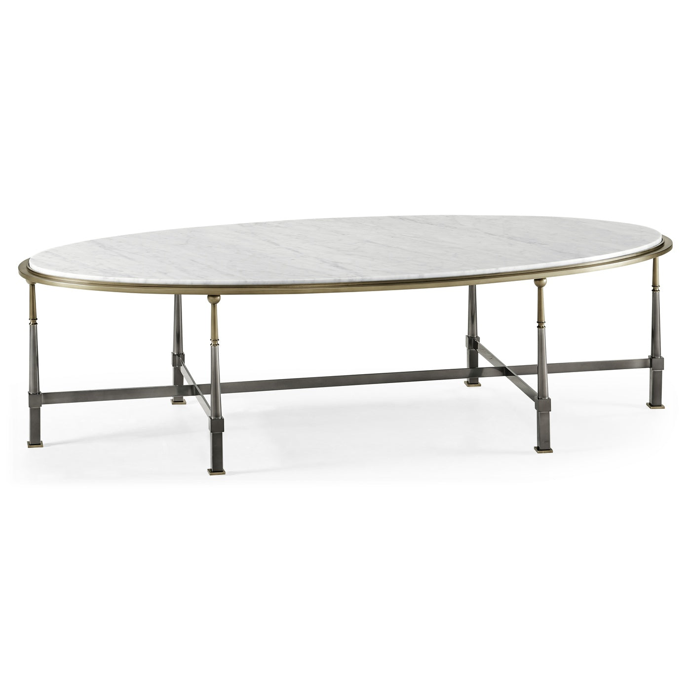 Hamilton Oval Cocktail Table - Jonathan Charles