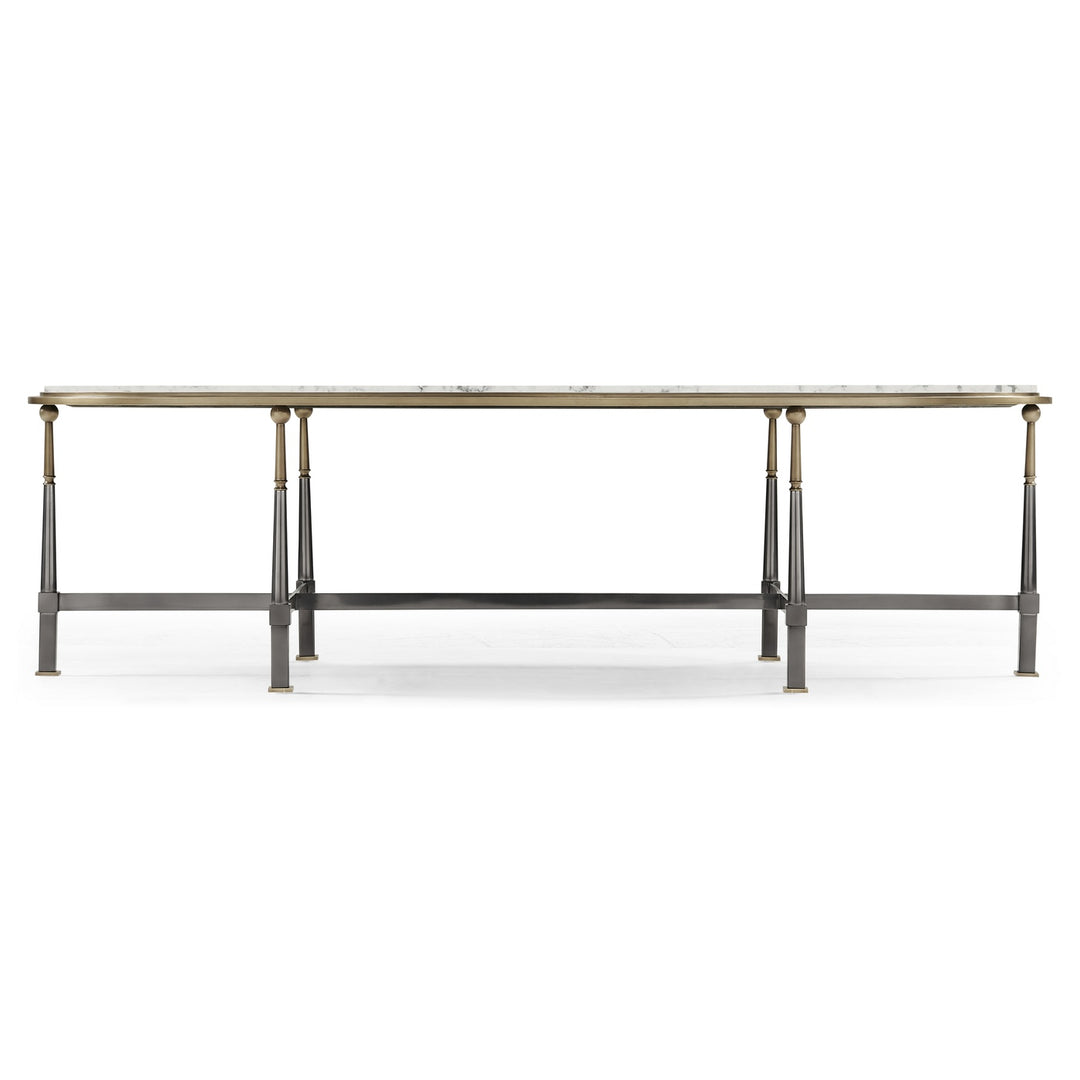 Hamilton Oval Cocktail Table - Jonathan Charles