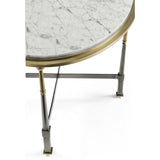 Hamilton Oval Cocktail Table - Jonathan Charles