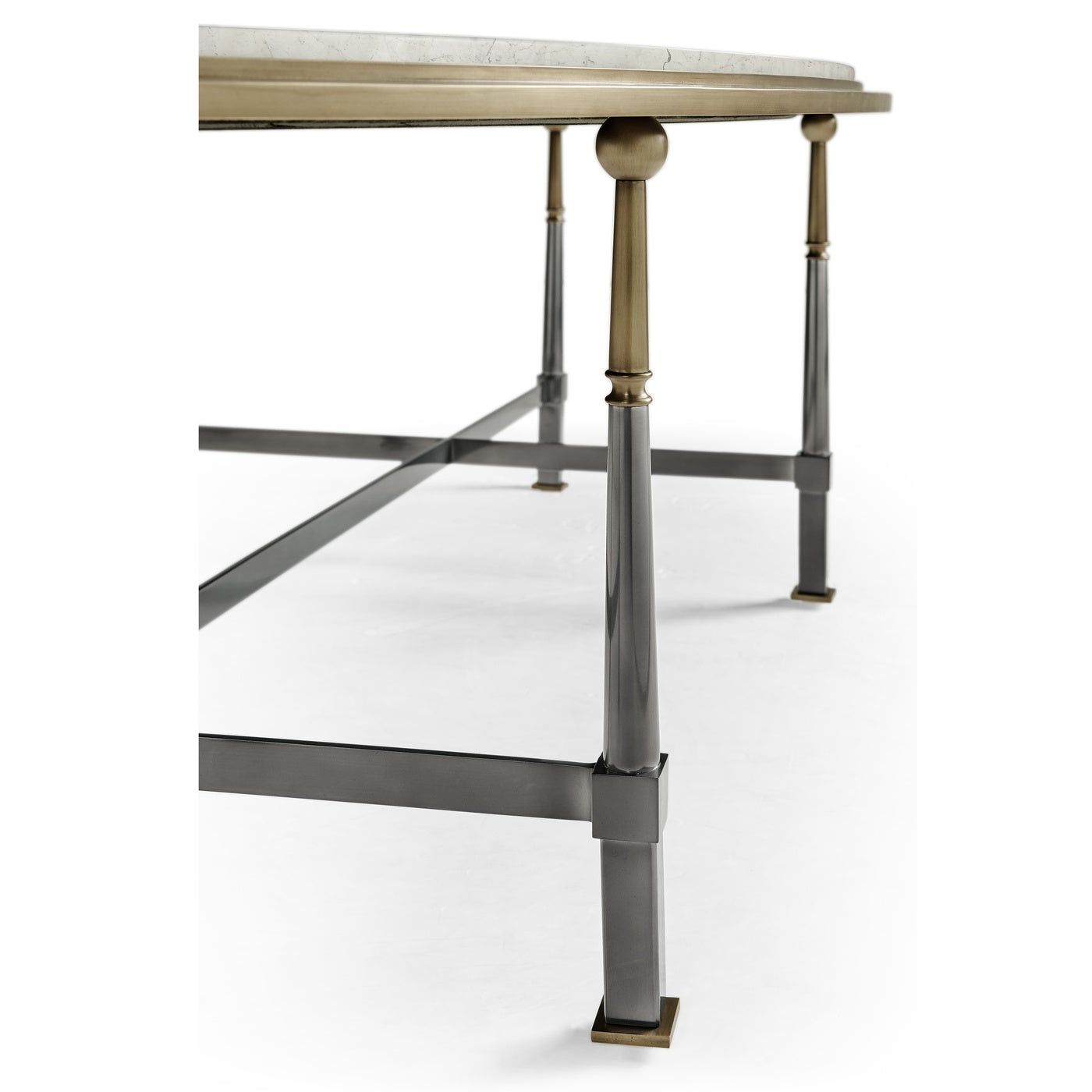 Hamilton Oval Cocktail Table - Jonathan Charles
