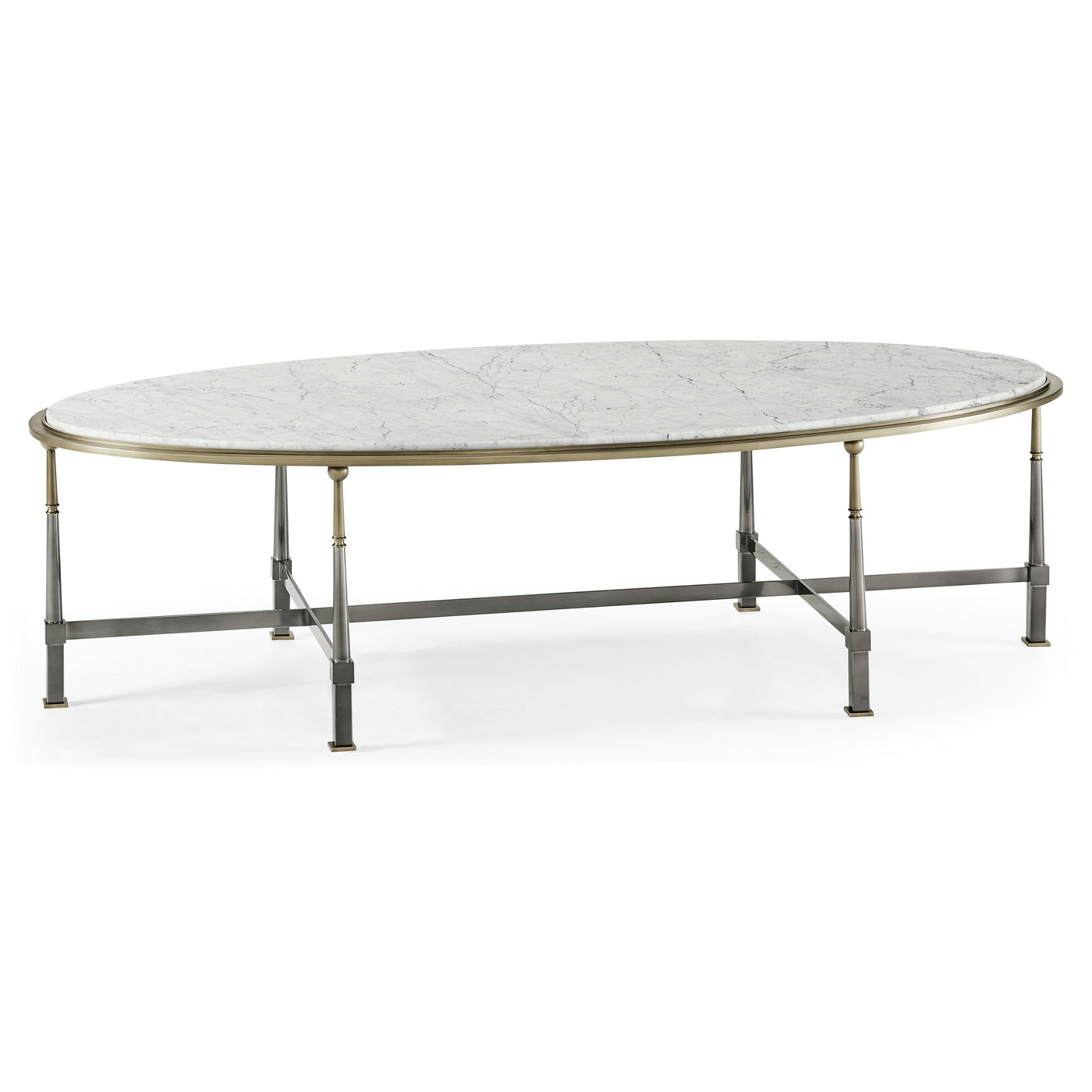 Hamilton Oval Cocktail Table - Jonathan Charles