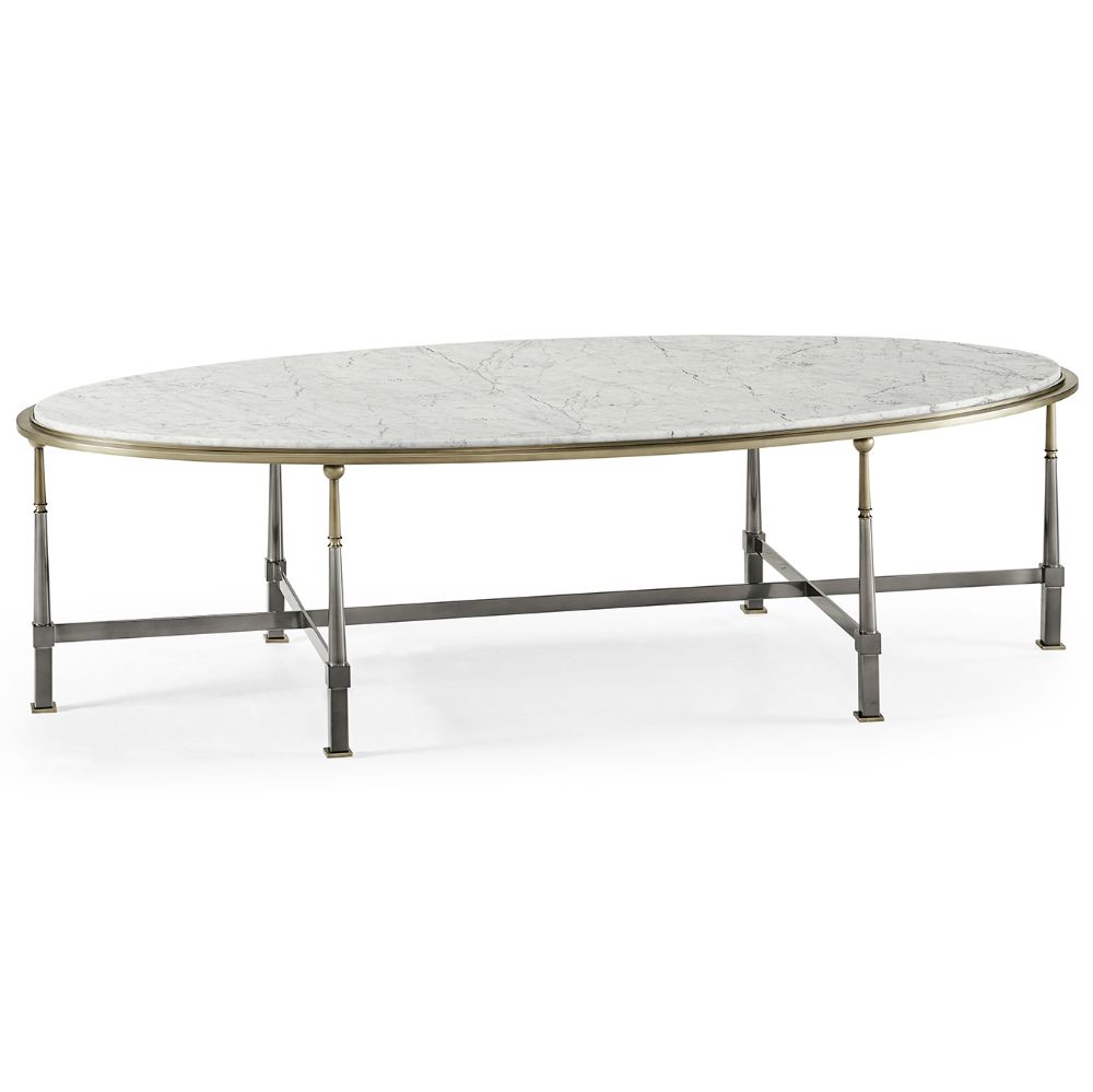 Hamilton Oval Cocktail Table