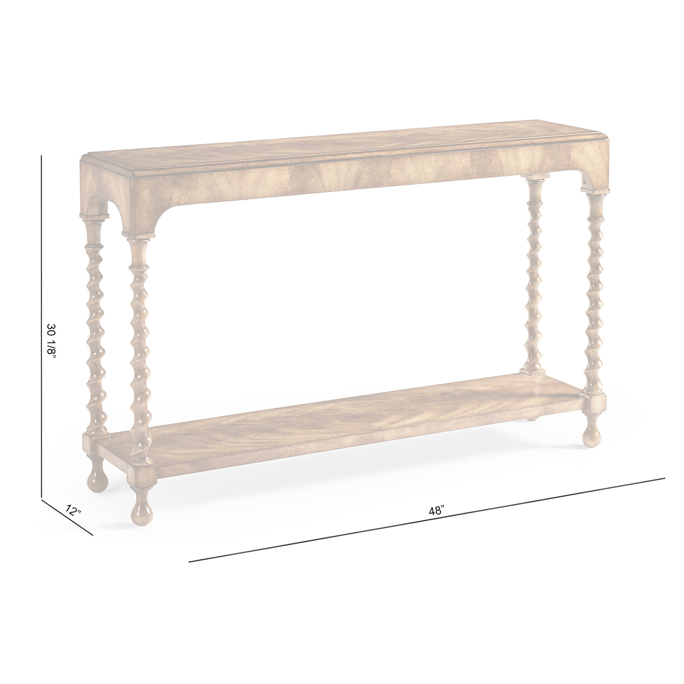 Orsman Narrow Console Table - Jonathan Charles