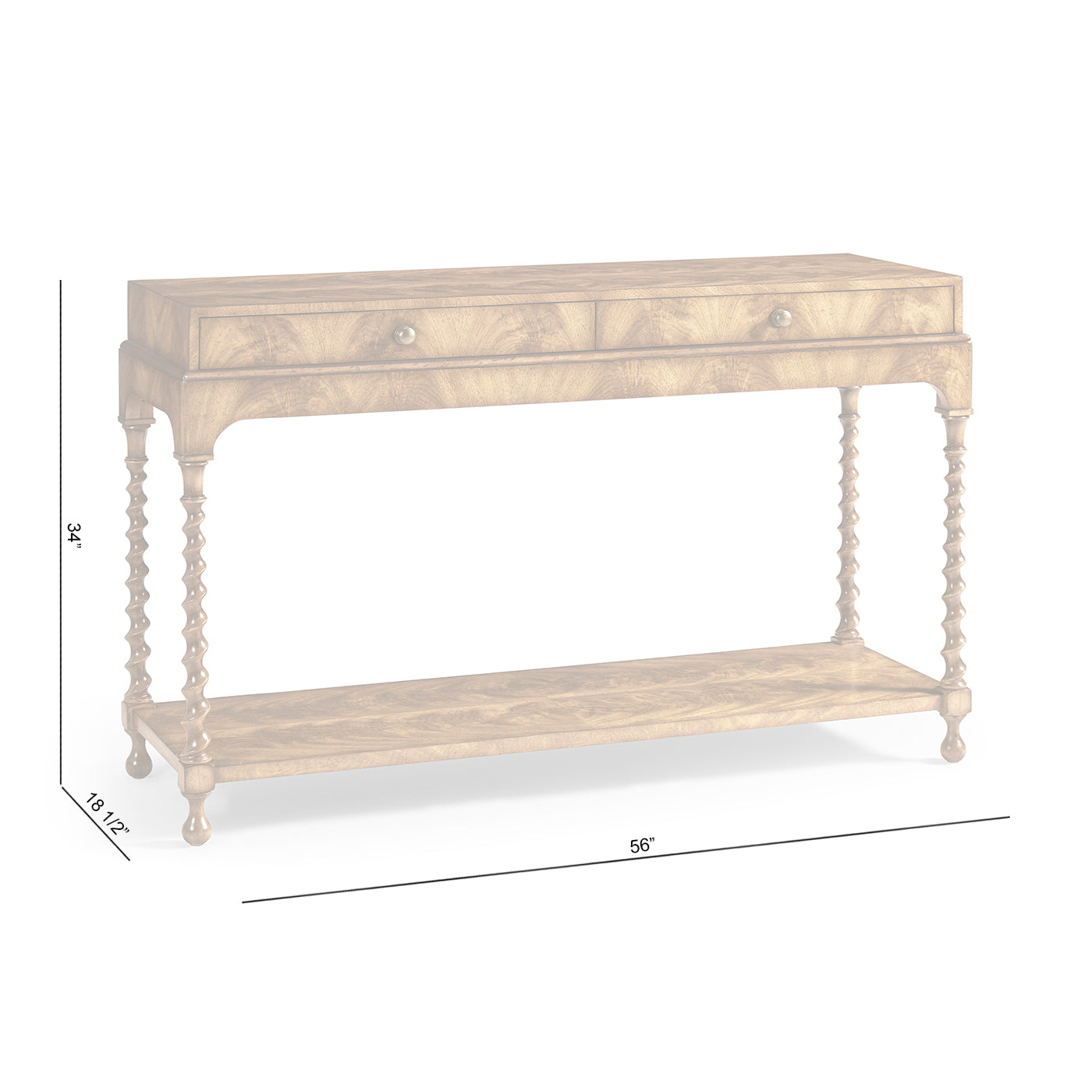 Orsman Console Table - Jonathan Charles